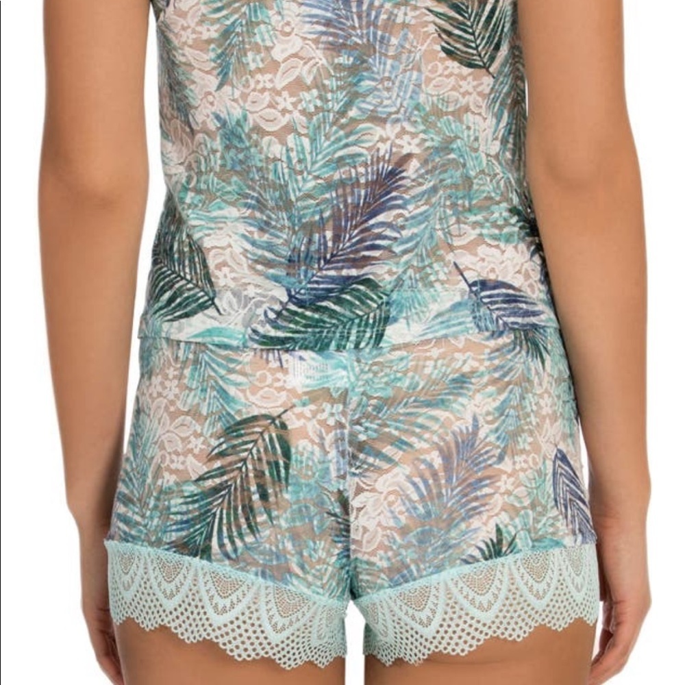 In Bloom by Jonquil Act Naturally Camisole & Shorts Pajamas XS - Picture 7 of 8